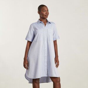 NWOT Everlane Daytripper Dress in Slate Blue - Size M